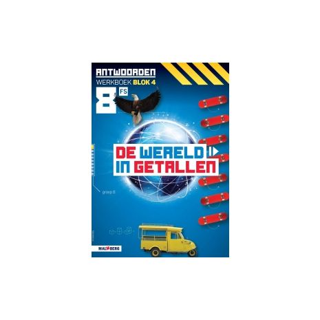 Afbeelding van De wereld in getallen 5e versie : Groep 8, blok 4 FS : Antwoordenboek