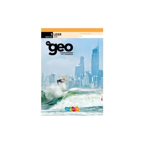 Afbeelding van De geo - LRN-line - : 1 vmbo-bk : Leerboek