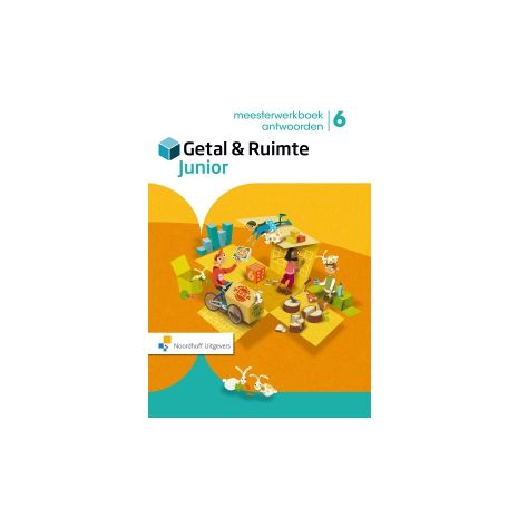 Afbeelding van Getal & ruimte junior : Groep 6 : Meesterwerkboek : Antwoordenboek