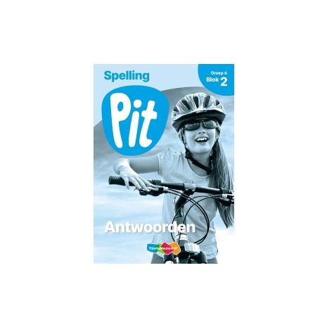 Afbeelding van Pit Spelling : Groep 6, blok 2 : Antwoordenboek