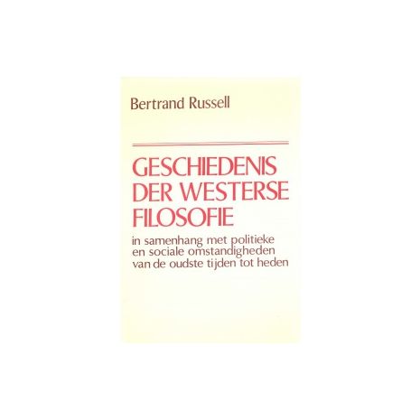 Afbeelding van Geschiedenis van de westerse filosofie