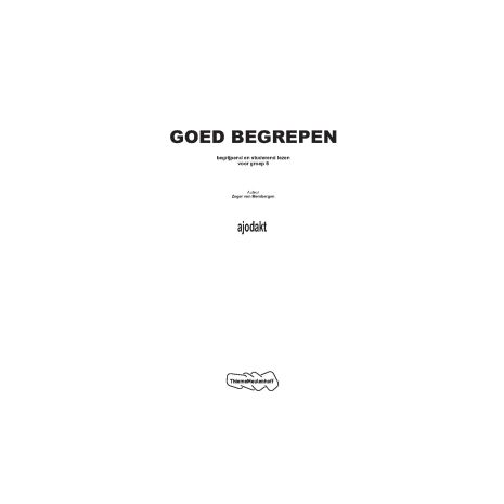 Afbeelding van Goed begrepen : Groep 6 : Leerlingenboek