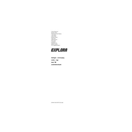 Afbeelding van Explora Biologie-verzorging : 1 vmbo-kgt B : Activiteitenboek Afbeelding van Explora Biologie-verzorging : 1 vmbo-kgt B : Activiteitenboek