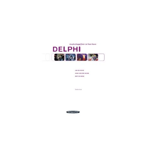 Afbeelding van Delphi 3e druk : havo : Leer- en opdrachtenboek Afbeelding van Delphi 3e druk : havo : Leer- en opdrachtenboek
