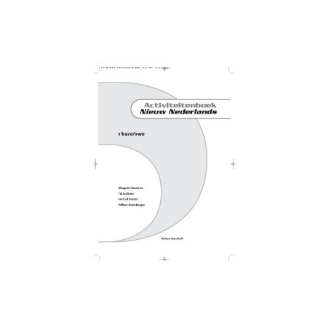 Afbeelding van Nieuw Nederlands 4e ed : 1 havo/vwo : Activiteitenboek