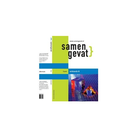 Afbeelding van Samengevat Wiskunde B : havo Afbeelding van Samengevat Wiskunde B : havo