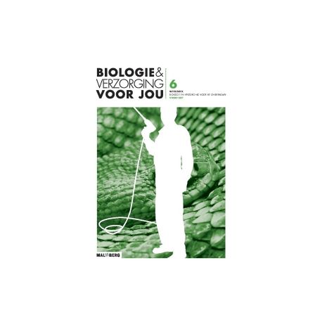 Afbeelding van Biologie en verzorging voor jou 2e druk : 1/2 vmbo-kgt : dl 6 : Werkboek