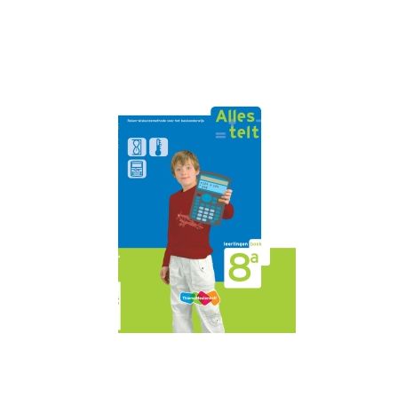Afbeelding van Alles telt 2e dr : 8a : Leerlingenboek
