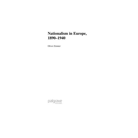 Afbeelding van Nationalism in Europe
