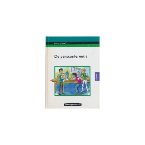 Afbeelding van De persconferentie (Leesweg : Niveau 9-2)