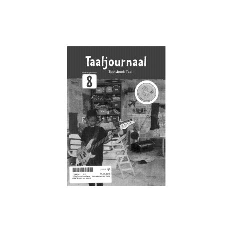 Afbeelding van Taaljournaal Taal 3e ed : Vierkantjesversie : Groep 8 : Toetsboek