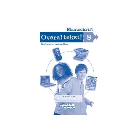 Afbeelding van Overal tekst! : Groep 8 : Maatschrift Afbeelding van Overal tekst! : Groep 8 : Maatschrift