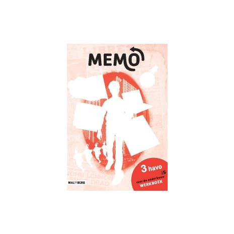 Afbeelding van MeMo 3e dr : 3 havo : Werkboek