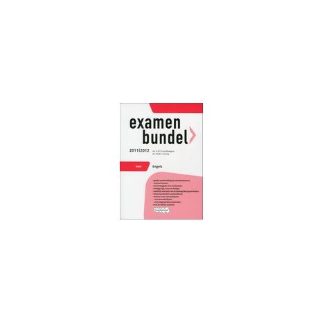 Afbeelding van Examenbundel Engels : vwo : 2011/2012 Afbeelding van Examenbundel Engels : vwo : 2011/2012