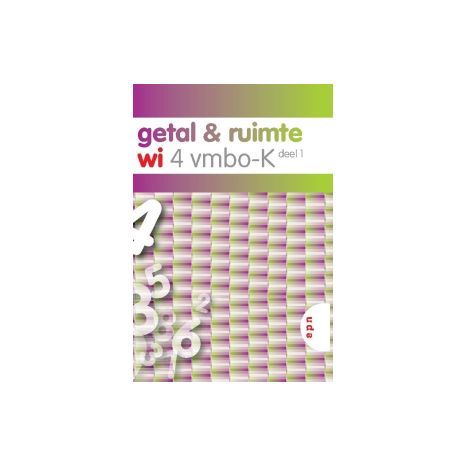 Afbeelding van Getal & ruimte : Onderbouw 4 vmbo-k 1, leerboek Afbeelding van Getal & ruimte : Onderbouw 4 vmbo-k 1, leerboek
