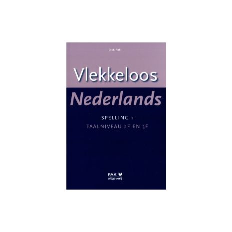 Afbeelding van Vlekkeloos Nederlands : Spelling 1 Afbeelding van Vlekkeloos Nederlands : Spelling 1
