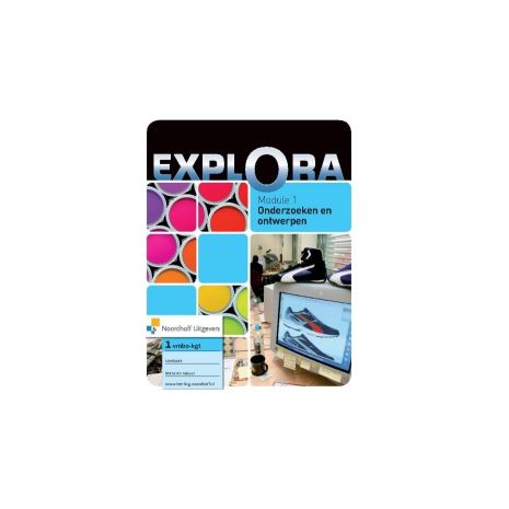 Afbeelding van Explora : 2e ed : 1 vmbo-kgt : Module 1 : Onderzoeken en ontwerpen : Leerboek Afbeelding van Explora : 2e ed : 1 vmbo-kgt : Module 1 : Onderzoeken en ontwerpen : Leerboek