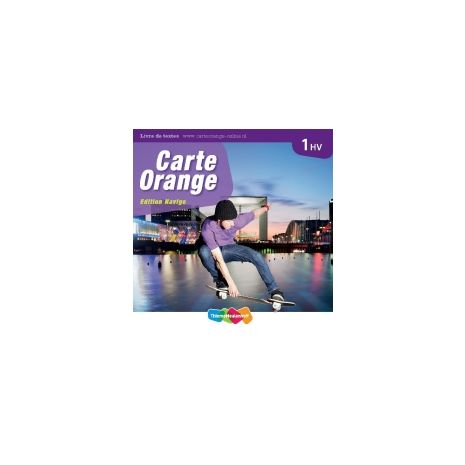 Afbeelding van Carte orange 2e dr : 1 havo/vwo : Livre de textes
