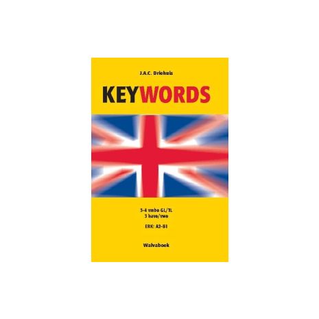 Afbeelding van Keywords : 3-4 vmbo Gl/TL, 3 havo/vwo : ERK A2-B1 : Leerboek Afbeelding van Keywords : 3-4 vmbo Gl/TL, 3 havo/vwo : ERK A2-B1 : Leerboek