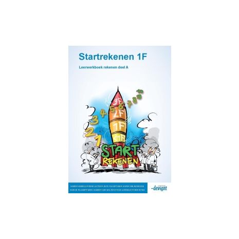 Afbeelding van Startrekenen 1F : Rekenen AB : Leerwerkboek