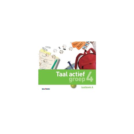 Afbeelding van Taal actief Taal : Groep 4 A : Taalboek