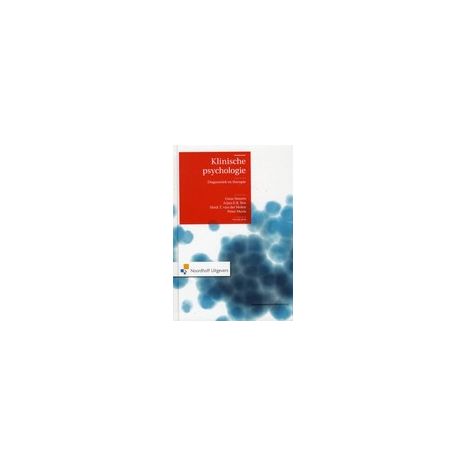 Afbeelding van Klinische psychologie: Diagnostiek en therapie S32331 Afbeelding van Klinische psychologie: Diagnostiek en therapie S32331