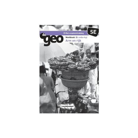 Afbeelding van De geo 3e dr : 3+4 vmbo-kgt : Arm en rijk : Werkboek