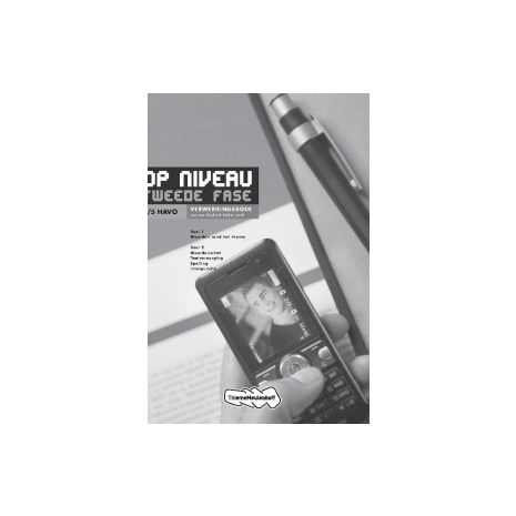 Afbeelding van Op niveau 1e dr : 4+5 havo : Verwerkingsboek Afbeelding van Op niveau 1e dr : 4+5 havo : Verwerkingsboek