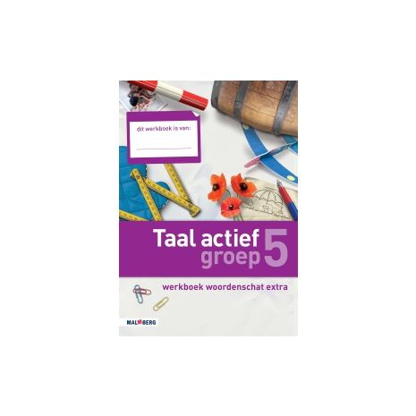 Afbeelding van Taal actief Woordenschat extra : Groep 5 : Werkboek Afbeelding van Taal actief Woordenschat extra : Groep 5 : Werkboek