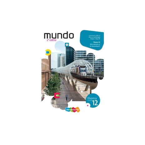 Afbeelding van Mundo : 2 vmbo-bk/lwoo-bk : Thema 12 : Wie wonen er in Nederland? : Themaschrift Afbeelding van Mundo : 2 vmbo-bk/lwoo-bk : Thema 12 : Wie wonen er in Nederland? : Themaschrift