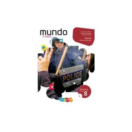 Afbeelding van Mundo 2e dr : 2 vmbo-bk/lwoo-bk : Thema 8 : Hoe vrij ben jij? : Themaschrift Afbeelding van Mundo 2e dr : 2 vmbo-bk/lwoo-bk : Thema 8 : Hoe vrij ben jij? : Themaschrift