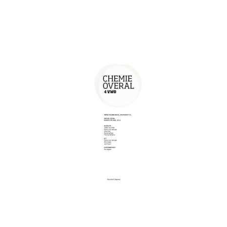Afbeelding van Chemie overal 4e ed : 4 vwo : Leerboek Afbeelding van Chemie overal 4e ed : 4 vwo : Leerboek