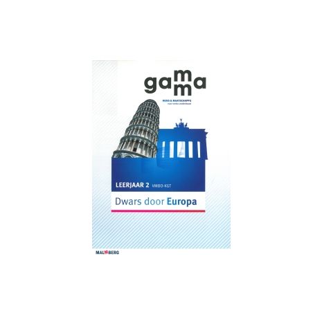 Afbeelding van GaMMa 2e dr : 2 vmbo-kgt : Dwars door Europa Afbeelding van GaMMa 2e dr : 2 vmbo-kgt : Dwars door Europa