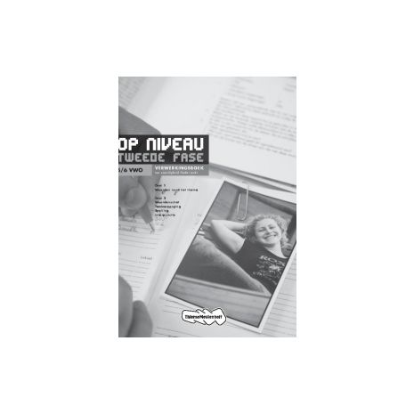 Afbeelding van Op niveau 1e dr : 5+6 vwo : WTS en Interpunctie : Verwerkingsboek Afbeelding van Op niveau 1e dr : 5+6 vwo : WTS en Interpunctie : Verwerkingsboek