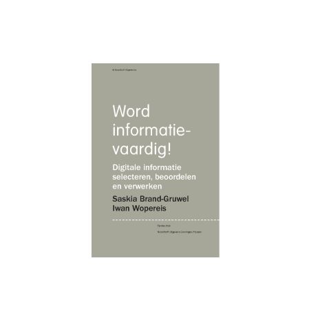 Afbeelding van Word informatievaardig!