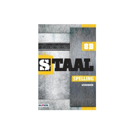 Afbeelding van Staal Spelling : Groep 8 B : Werkboek