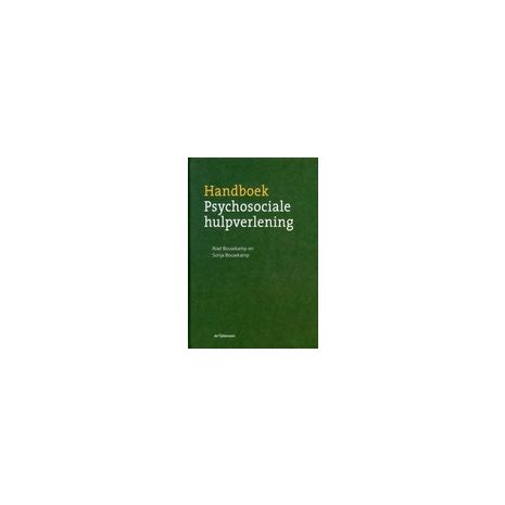 Afbeelding van Handboek psychosociale hulpverlening Afbeelding van Handboek psychosociale hulpverlening