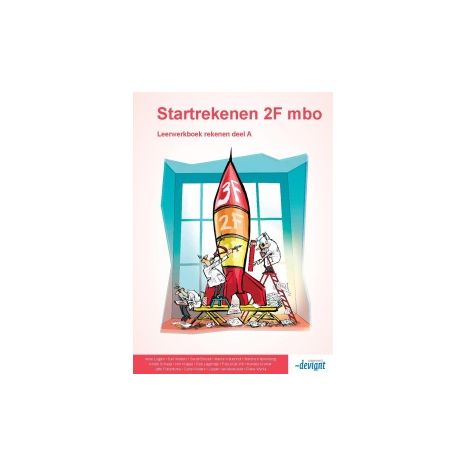 Afbeelding van Startrekenen 2F mbo : Rekenen AB : Leerwerkboek