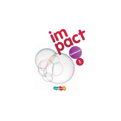 Afbeelding van Impact Scheikunde : 3 vwo : Basisboek Afbeelding van Impact Scheikunde : 3 vwo : Basisboek