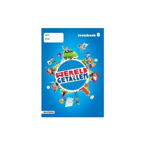 Afbeelding van De wereld in getallen 4e ed : Groep 8 : Toetsboek