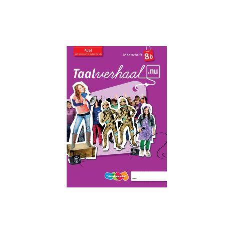 Afbeelding van Taalverhaal.nu Taal : 8b : Maatschrift Afbeelding van Taalverhaal.nu Taal : 8b : Maatschrift