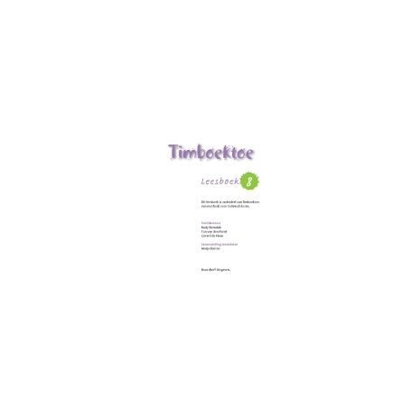 Afbeelding van Timboektoe : 8 : Leesboek Afbeelding van Timboektoe : 8 : Leesboek