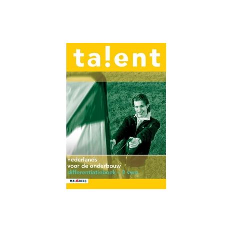 Afbeelding van Talent : 3 vwo : Differentiatieboek Afbeelding van Talent : 3 vwo : Differentiatieboek