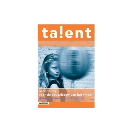 Afbeelding van Talent : 3 vmbo-gt : Differentiatieboek Afbeelding van Talent : 3 vmbo-gt : Differentiatieboek