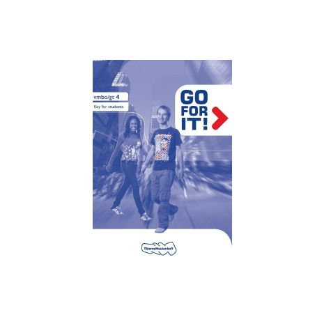Afbeelding van Go for it! : vmbo/gt 4 : Keys for students Afbeelding van Go for it! : vmbo/gt 4 : Keys for students