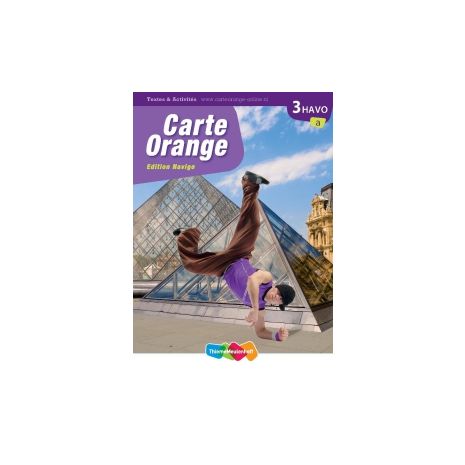 Afbeelding van Carte orange 2e dr : 3 havo AB : Textes et activités
