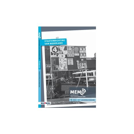 Afbeelding van MeMo 3e dr : 4 vmbo-kgt : Staatsinrichting van Nederland : Leeropdrachtenboek Afbeelding van MeMo 3e dr : 4 vmbo-kgt : Staatsinrichting van Nederland : Leeropdrachtenboek