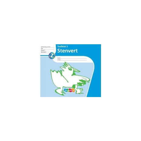 Afbeelding van Stenvertblok Taal : 5 Afbeelding van Stenvertblok Taal : 5