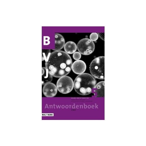 Afbeelding van Biologie voor jou 4e ed : 5 vwo : Antwoordenboek Afbeelding van Biologie voor jou 4e ed : 5 vwo : Antwoordenboek