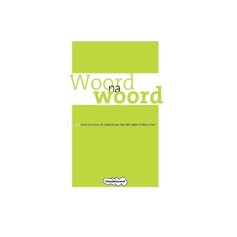 Afbeelding van Woord na woord : Leerlingboek Afbeelding van Woord na woord : Leerlingboek
